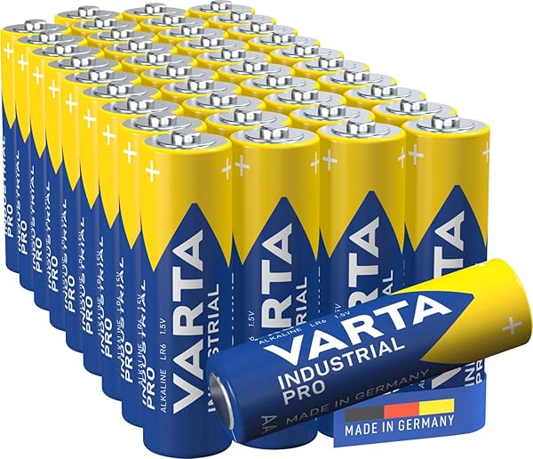 Pilas alcalinas VARTA Industrial Pack de 40 AA