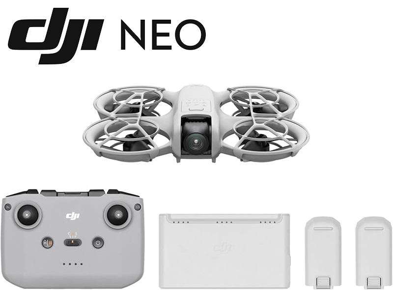 Pack Mini Dron DJI Neo con cámara 4K UHD